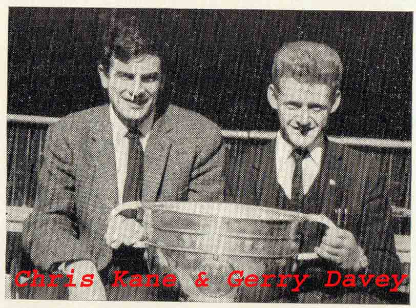 Chris and Gerry with Sam 1963